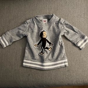 Hanna Andersson Curious George Sweatshirt
